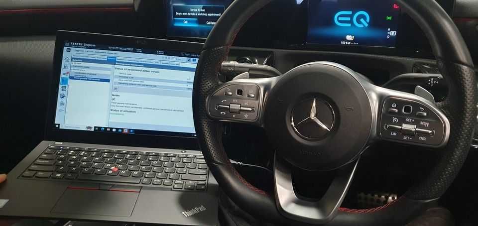 Laptop diagnoza auto Xentry star+ Odis vag+ Ista