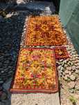 Set persan vintage- cuvertură pat, față de masă,  2 fețe pernă