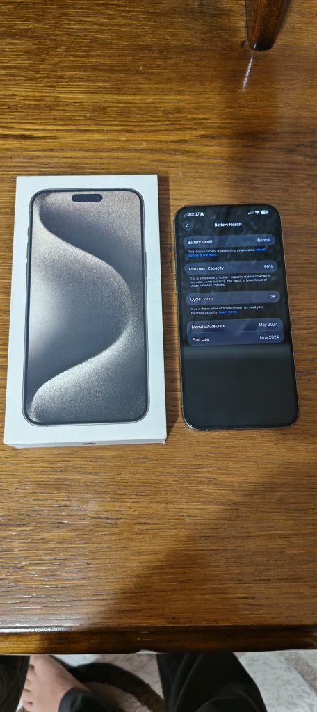 Iphone 15 pro max 256gb