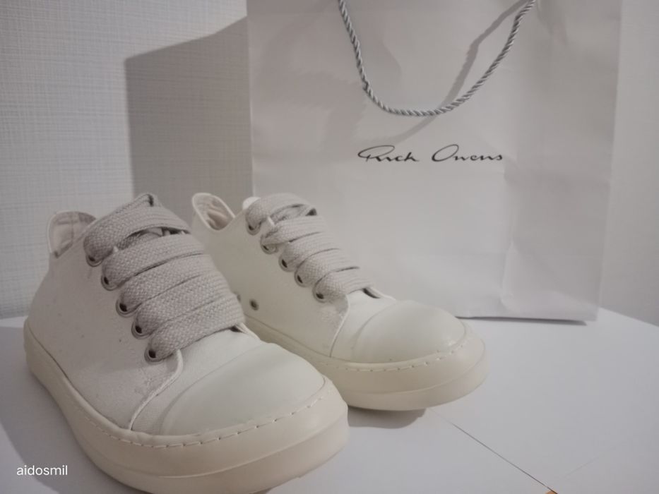 Rick Owens Рамоны белые легит 43 размерт