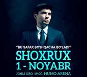 Bilet konsert Shoxrux rep Fanzona