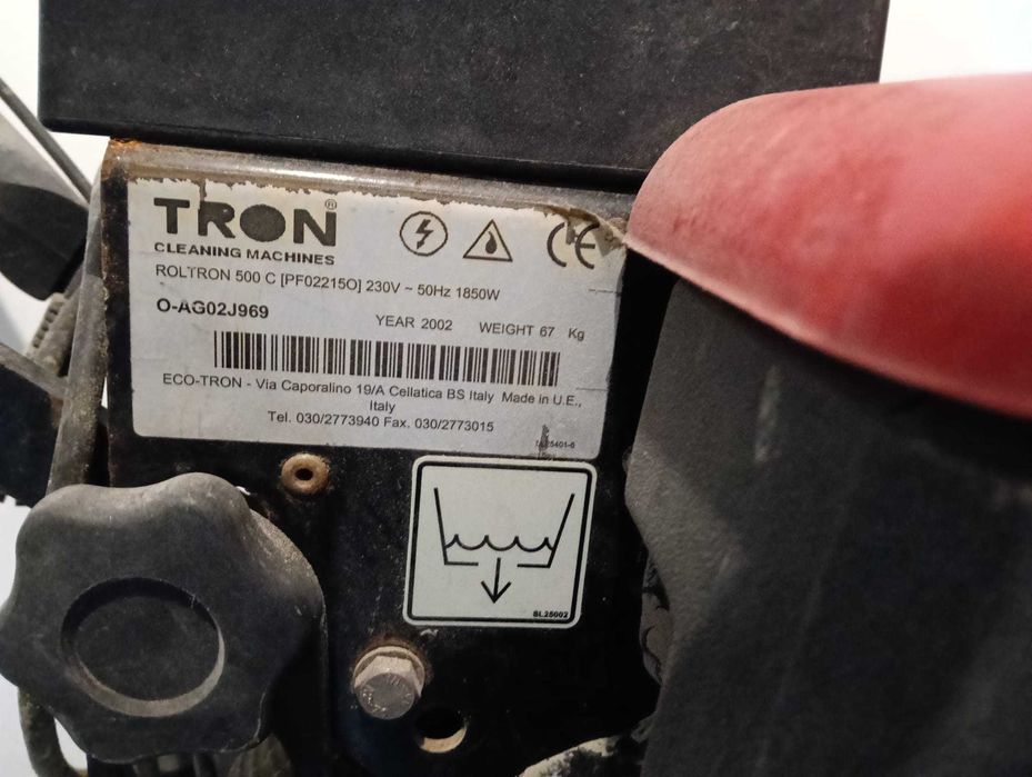 Monodisc KLINDEX si masina de curatat pavimente TRON