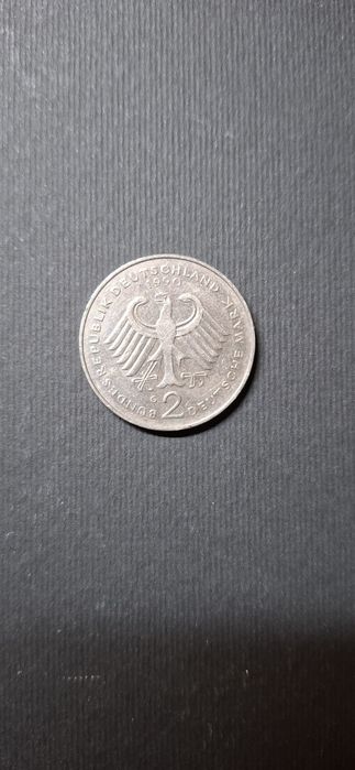 2 DEUTSCHE MARK / монета от 2 германски марки