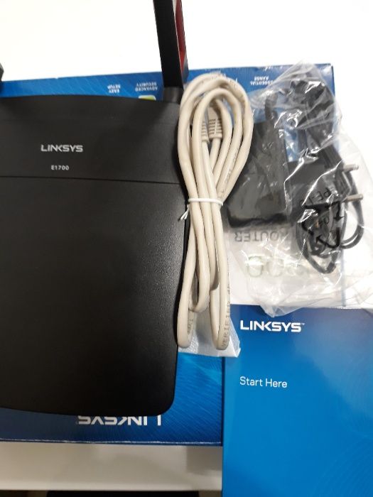 Linksys E1700 N300 WI-Fi router бърз рутер