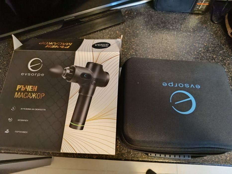 Pistol/ Aparat de masaj profesional EVSORPE nou cu garantie