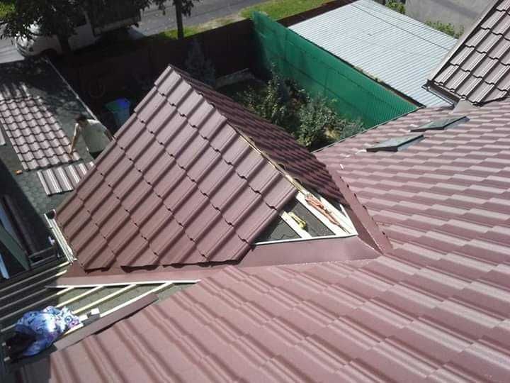 Montaj tabla Bilka, Lindab, Wetterbest, reparatii acoperis