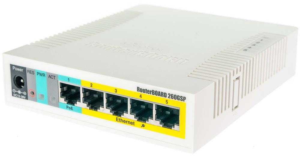 Продаёться роутер Mikrotik RB260GSP