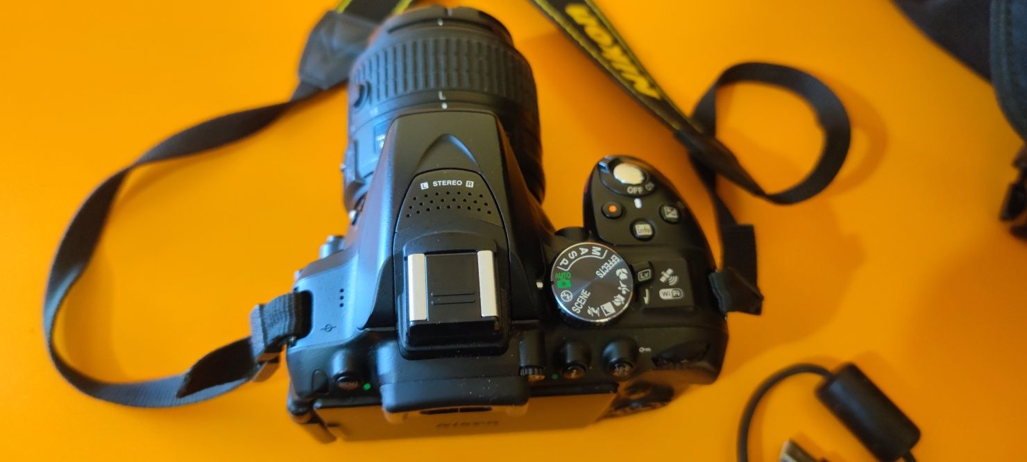 Продавам NIKON D5300 със wifi,gps