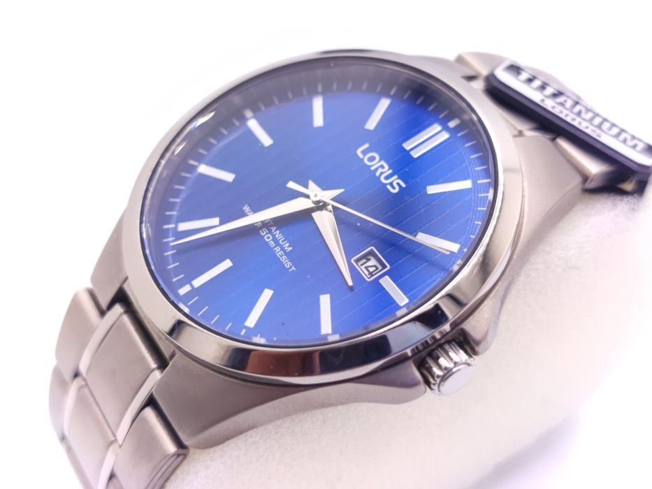 Lorus Urban RH993HX9 barbatesc curea titan, Garantie 24 luni | #D88196