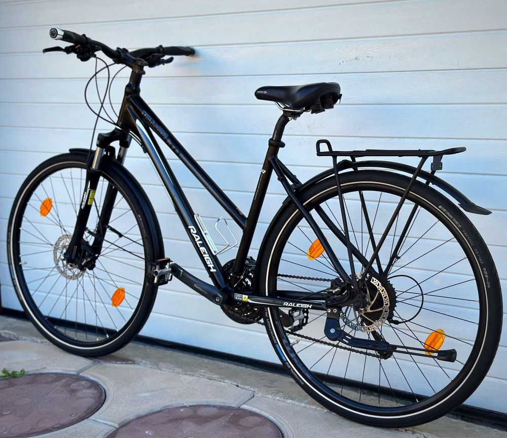 Vand Bicicleta RALEIGH,impecabila,frane hidraulice,echip DEORE!
