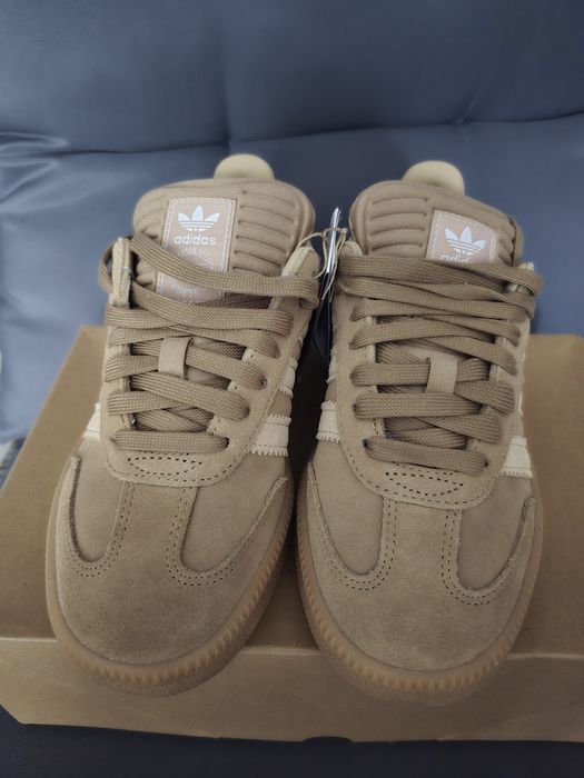 Adidas Samba естествен велур бежови маратонки 38н.