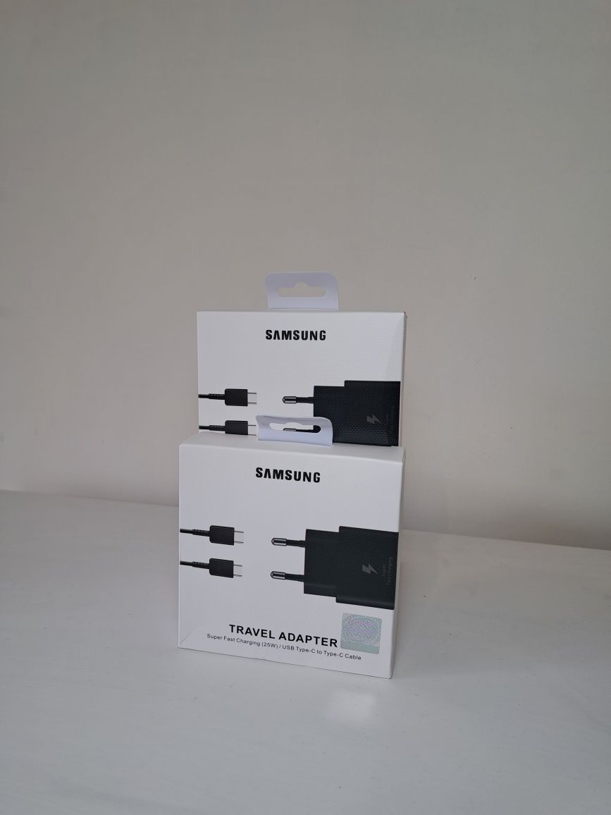 Оригинално зарядно за Samsung 25W - USB Type C плюс кабел