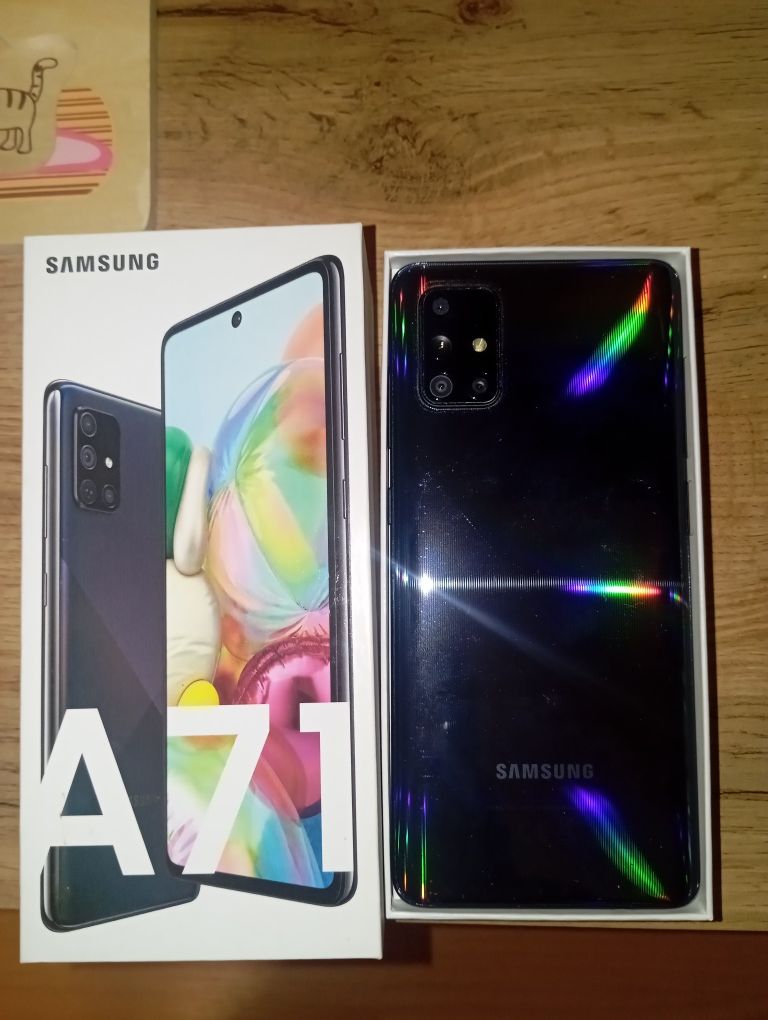 КАТО НОВ!! Samsung A71 dual SIM 128гб
