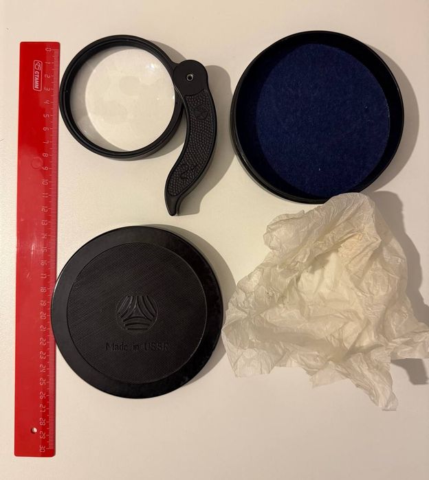 Продам новую лупу (увеличительное стекло) 2х СССР