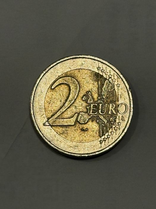 Евро монета 2001 г. Франция Изключително запазен екземпляр