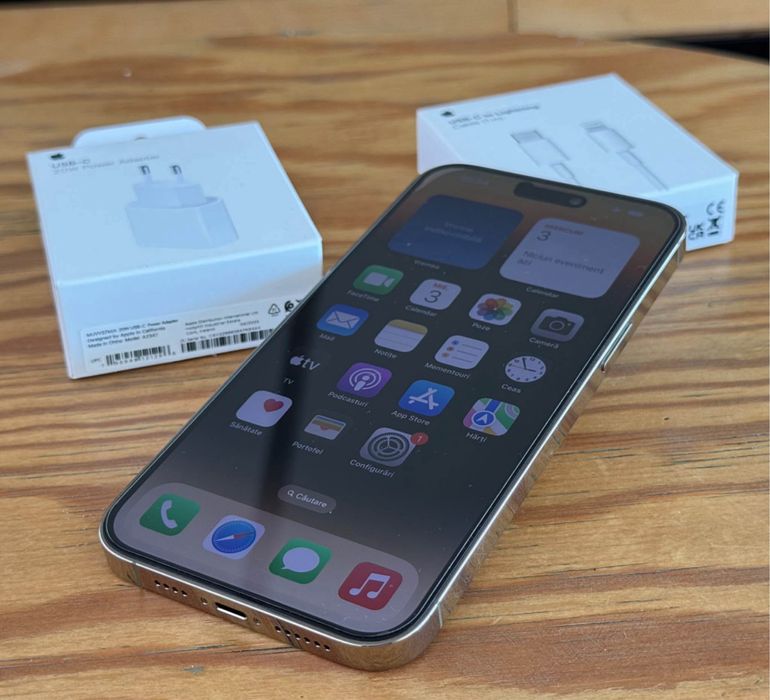 iPhone 14 PRO MaX GOLd / 1 TB / Garantie / 97% Bateria