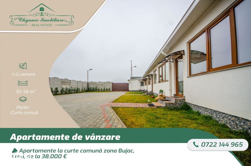 Apartamente noi la curte comuna Zona Bujac, Arad