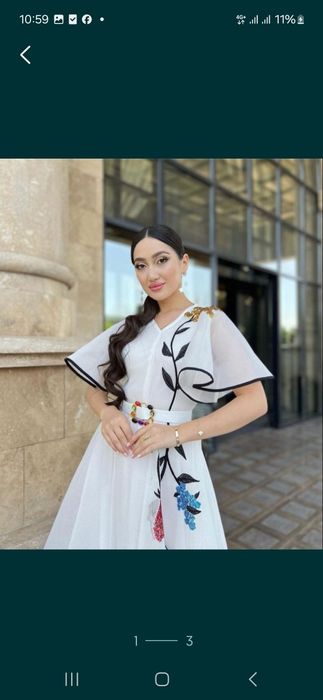 Шикарное платье на қыз узату !