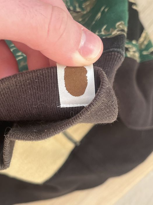 Hanorac Bape og Tiger camo green