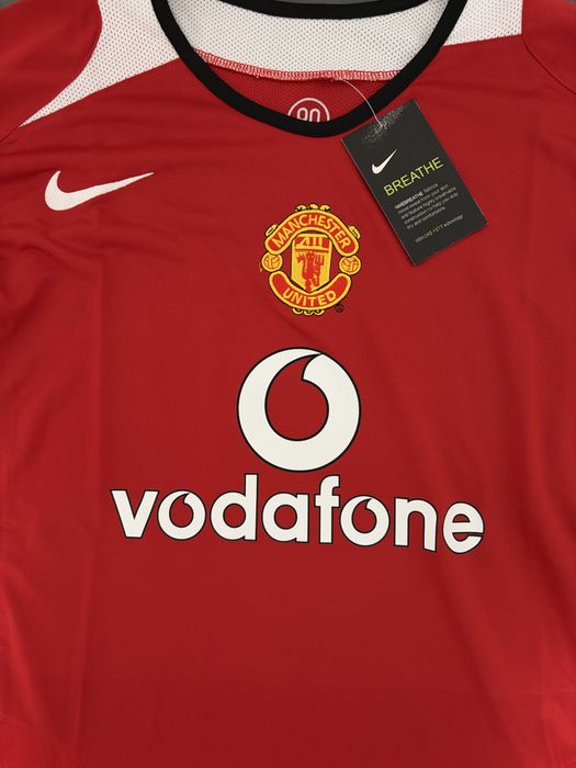 tricou fotbal jersey retro Manchester United Rooney 8 04/05