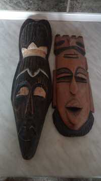 Дървени маски за декорация