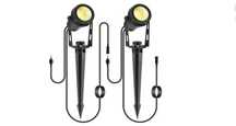 НОВО! LED Градински прожектори 12V, 3W, топла светлина, 2 бр