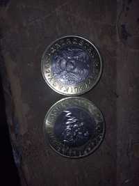Уникальные монеты 100тенге