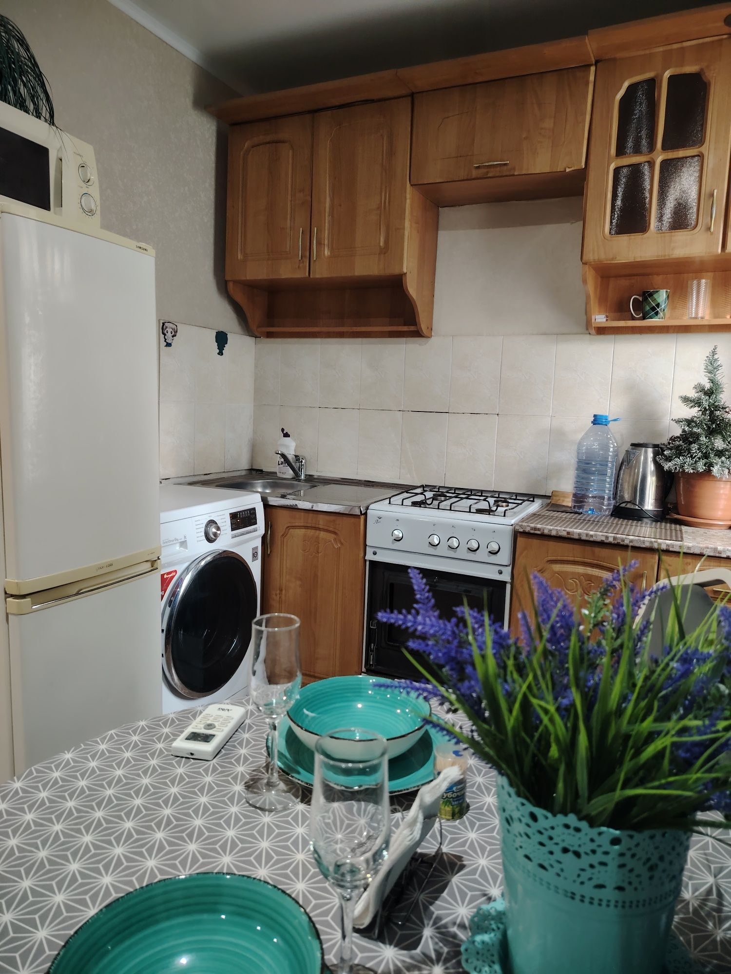 1ком кв Студия wi fi smart tv М.Маметова