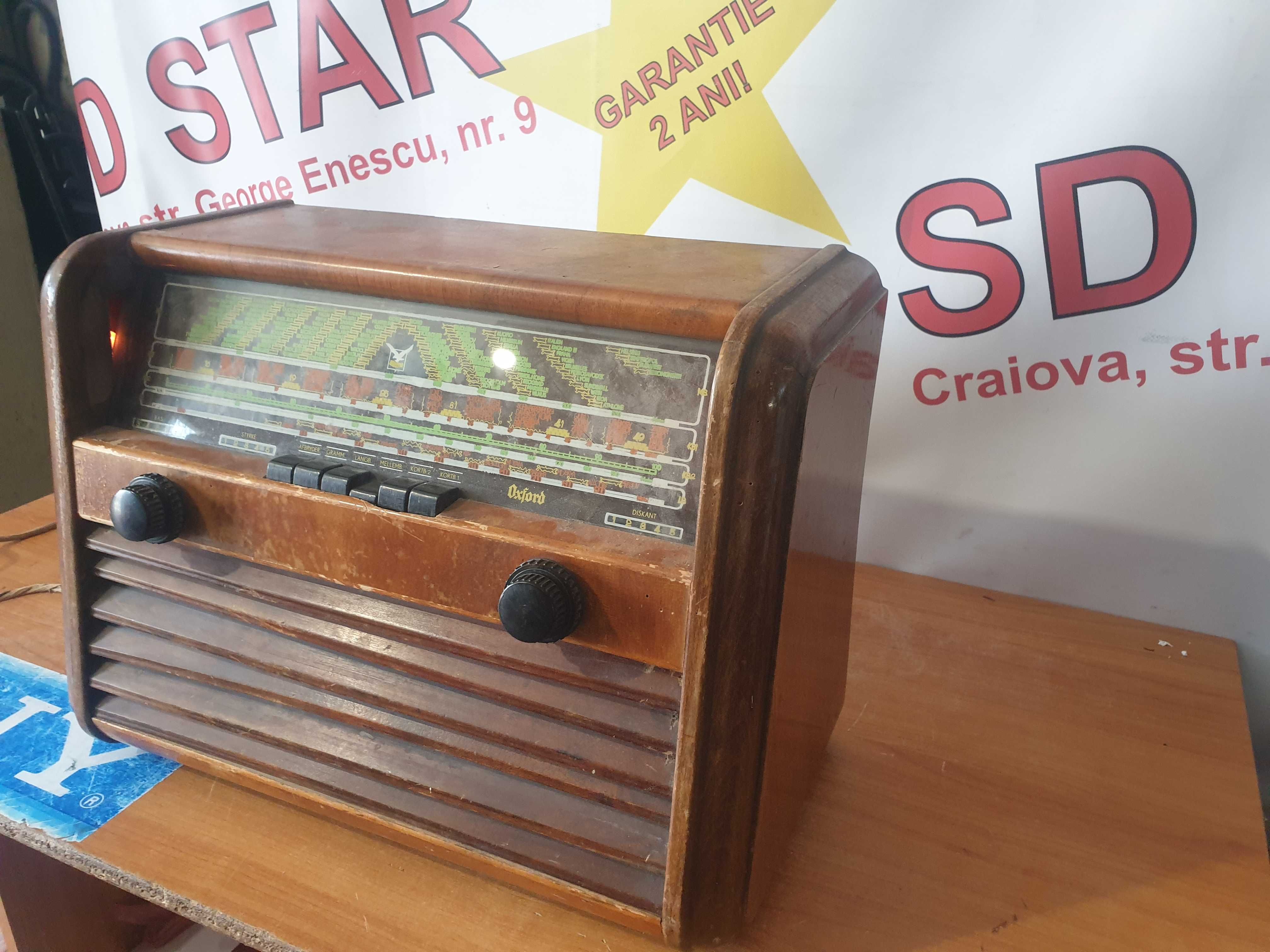 Radio Vintage  de colectie pe lampi UNICA SENIOR 49