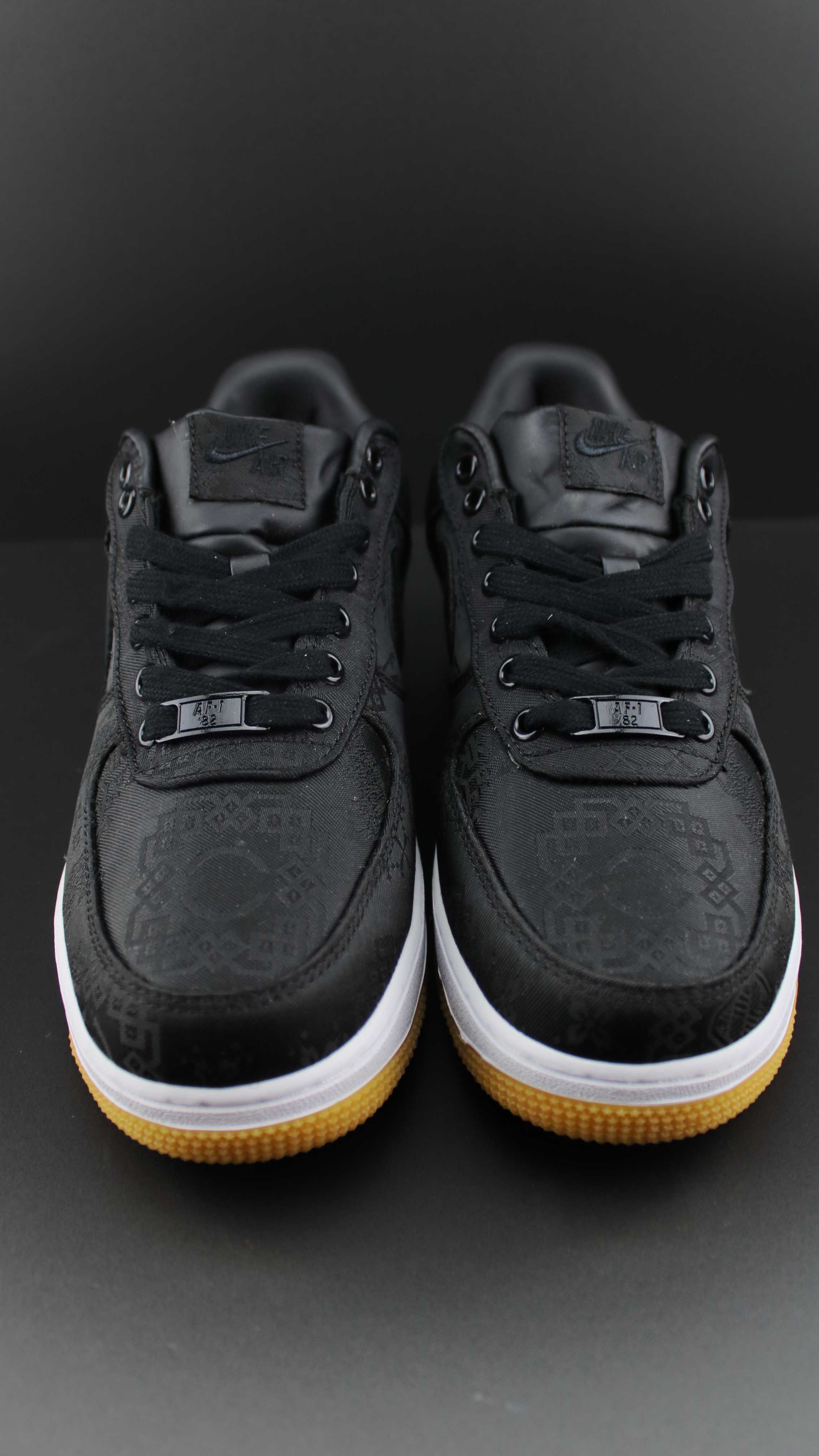 Nike Air Force 1 Low CLOT Black Silk + CADOU