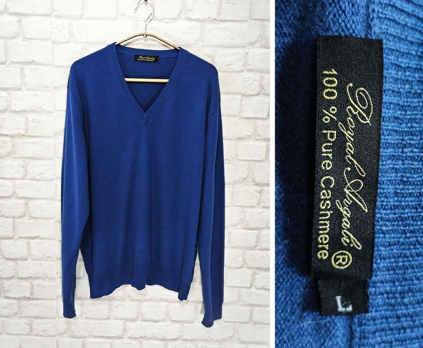 Royal Argali  100% Кашмирен мъжки пуловер размер L