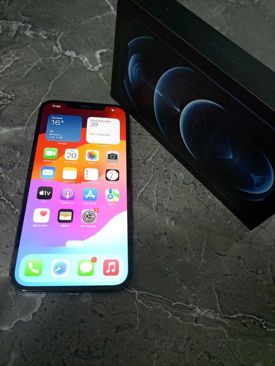 iPhone  12 pro max 128 gb(Темиртау, Металлургов 23а)Номер лота377533