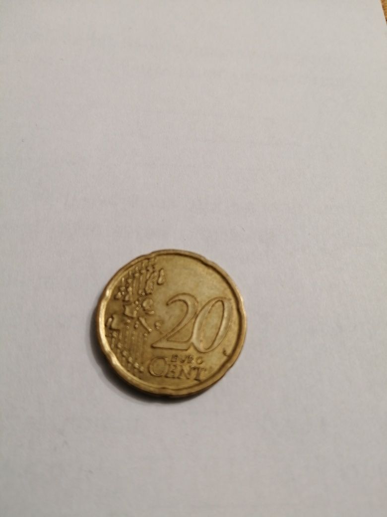 Moneda 20 euro cent