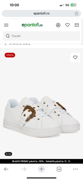 Adidasi versace noi nepurtati