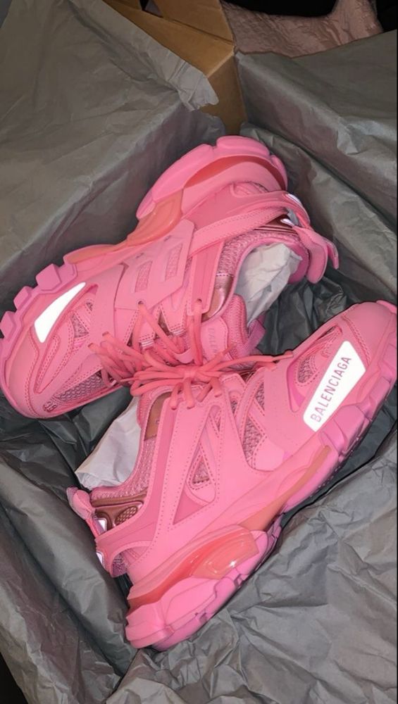 ПОСЛЕДНИ Balenciaga Track 2 Pink Розови маратонки