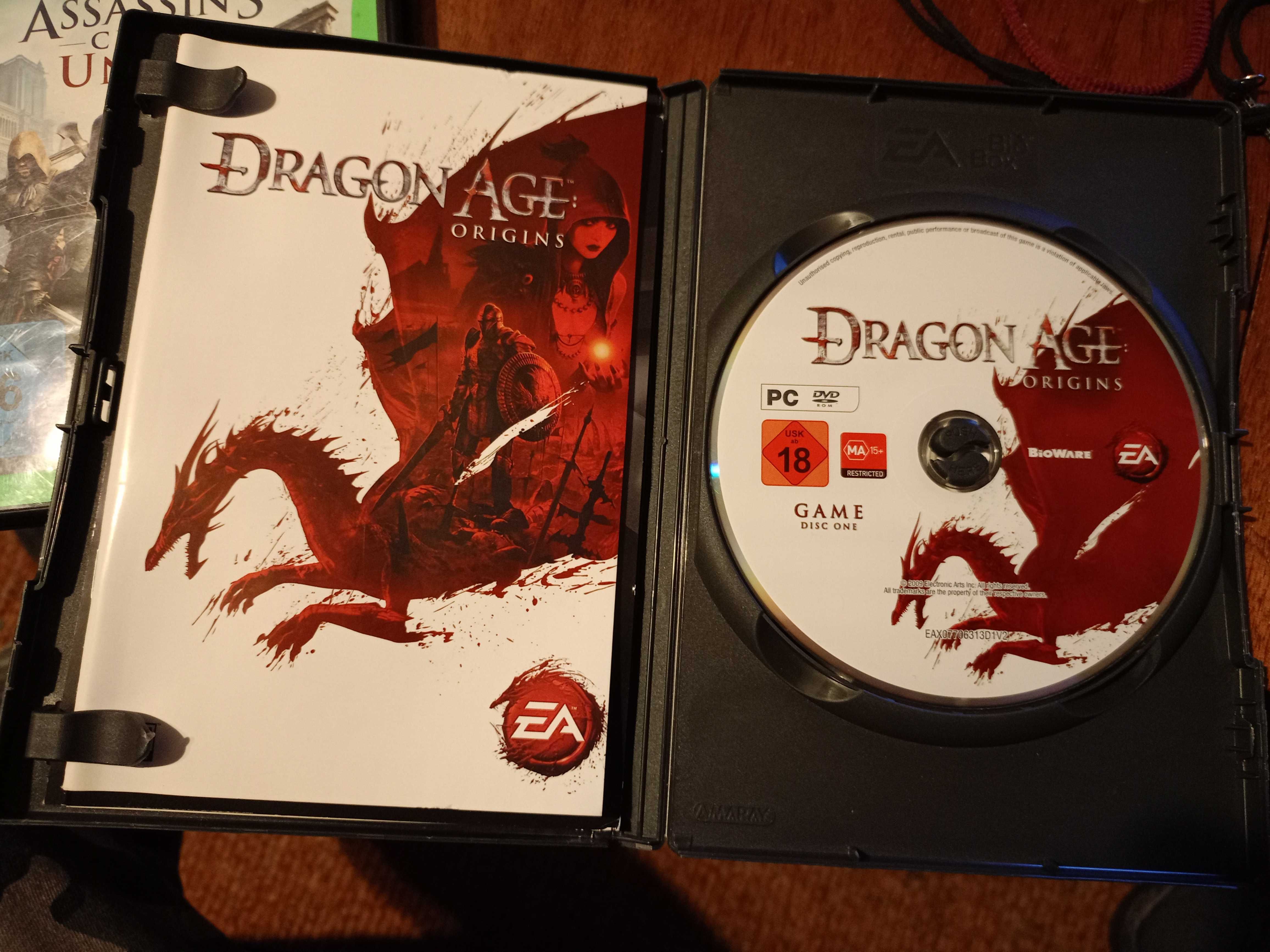 Игри за PC - Assassin's Creed - Unity, и Dragon Age - Origins.