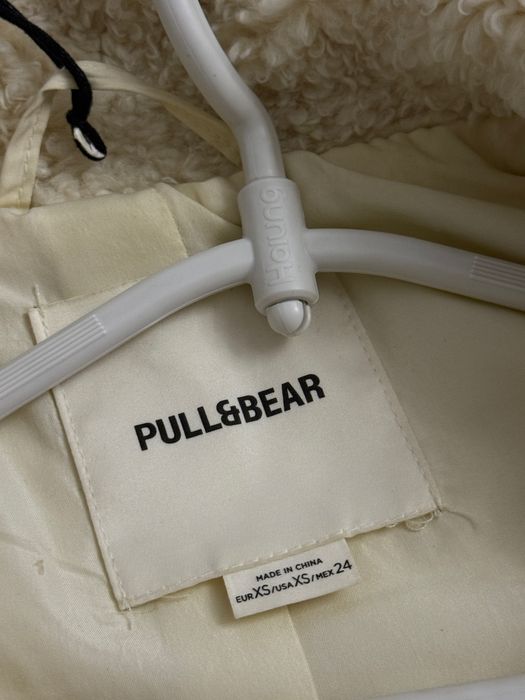 Тёплая куртка-тедди Pull&Bear
