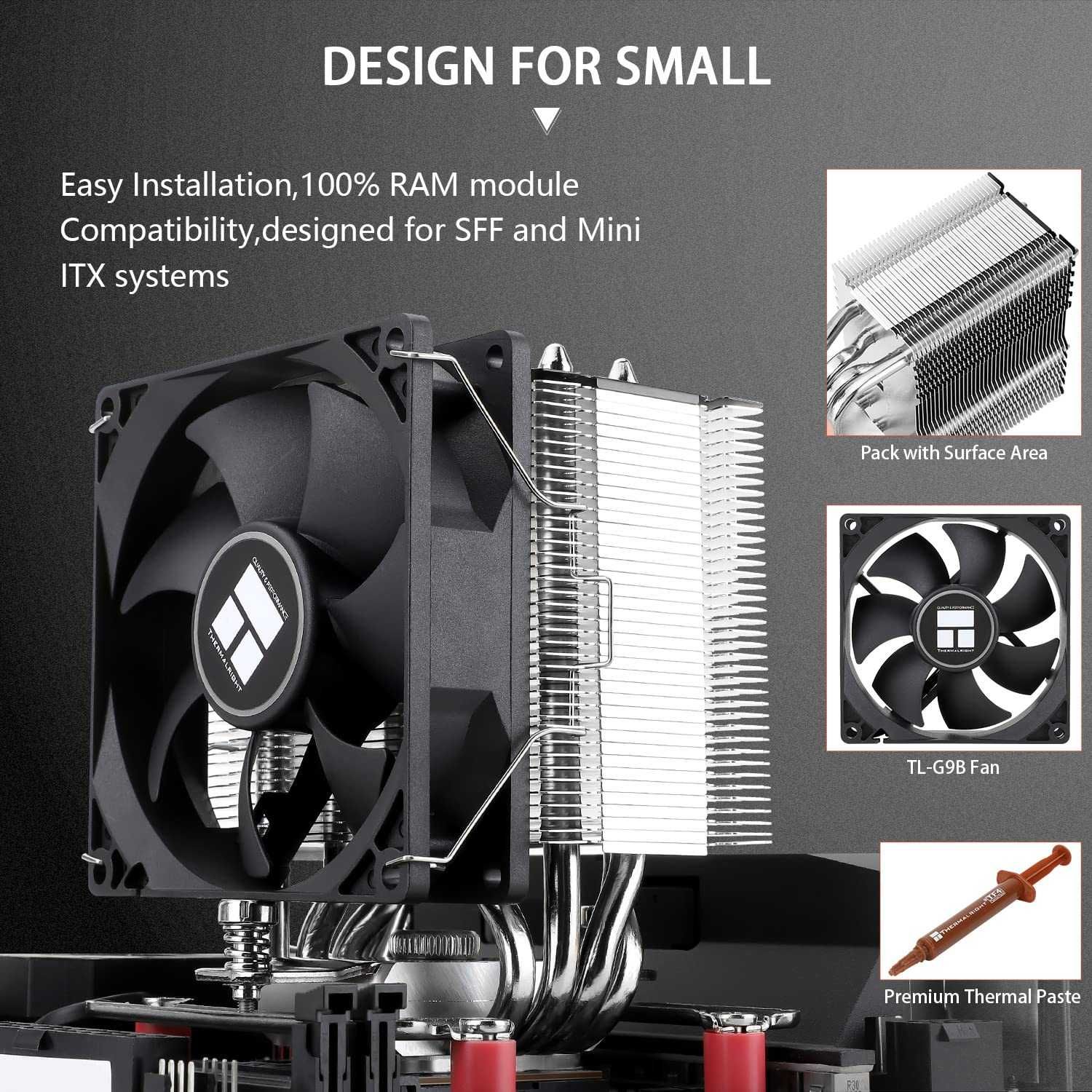 Cooler Procesor CPU Aer Thermalright Assassin X 90 SE Intel AMD AGHP