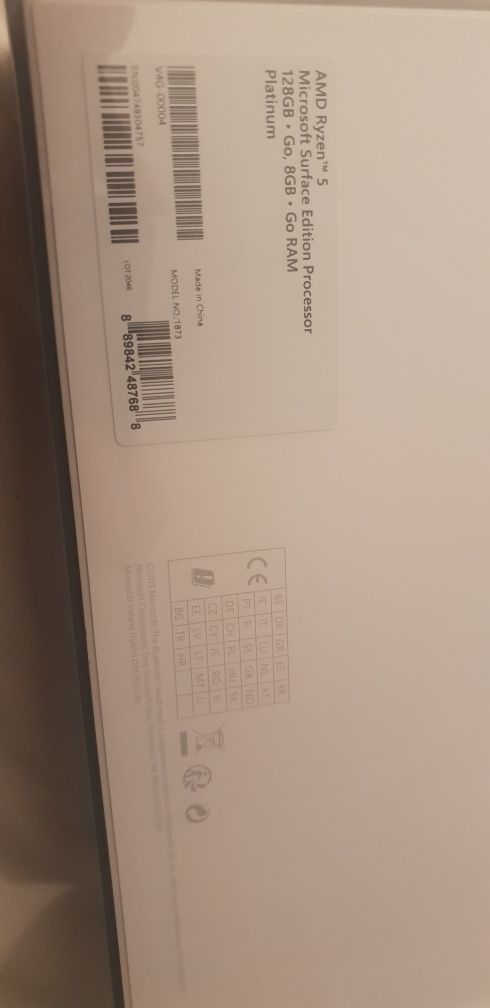 Microsoft surface laptop 3