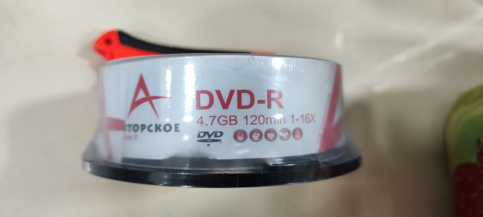 Диски DVD - R.             .