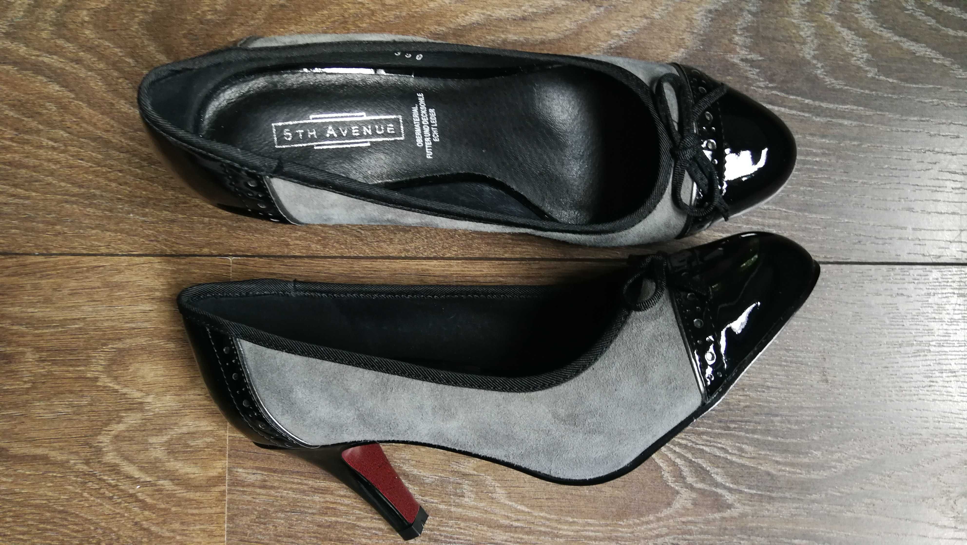 НОВИ дамски официални обувки 5th AVENUE - номер 37