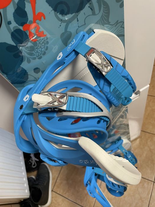 Placa snowboard 154 cm cu legaturi