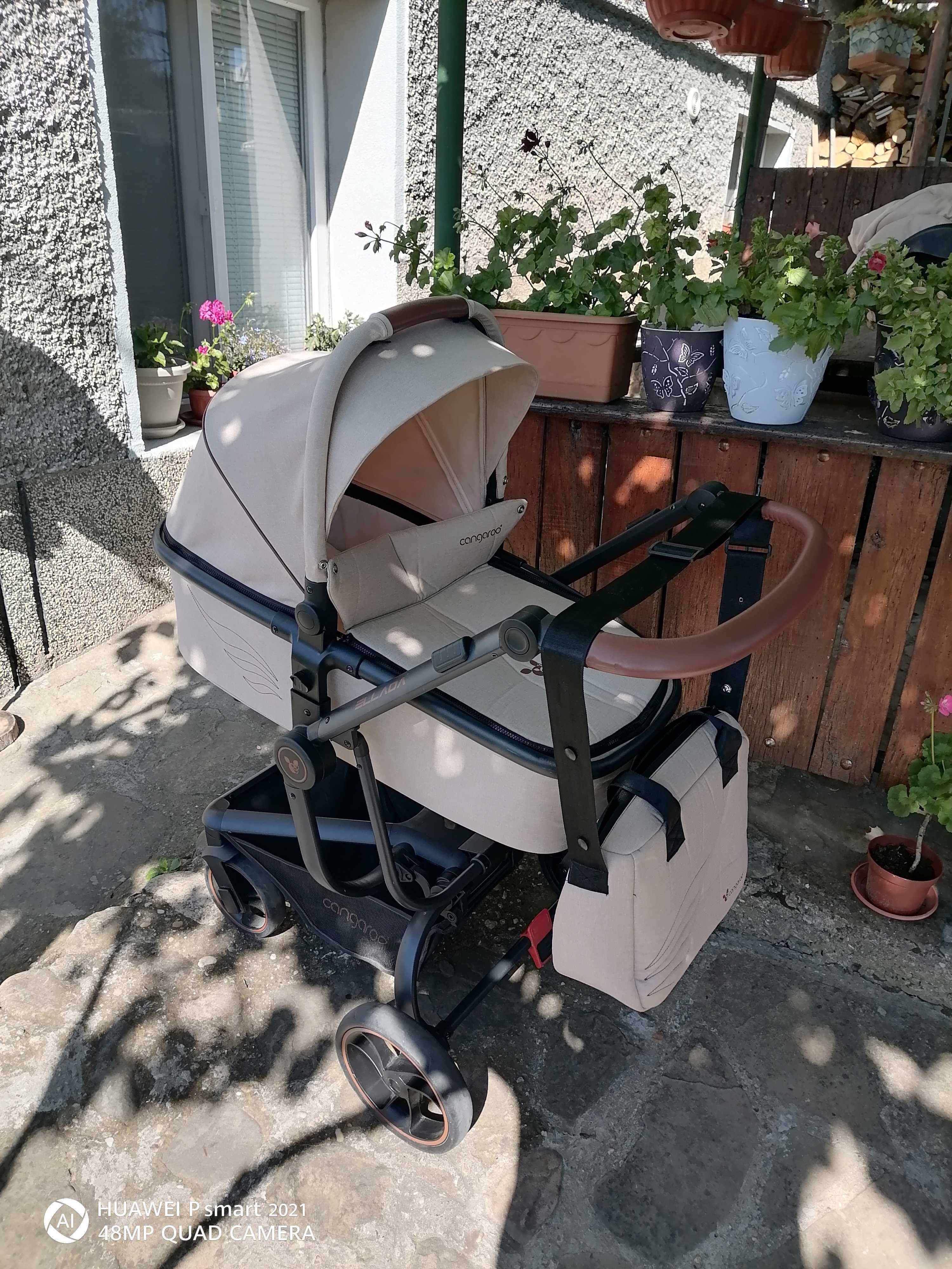 Бебешка количка еллада кангароо 3в1