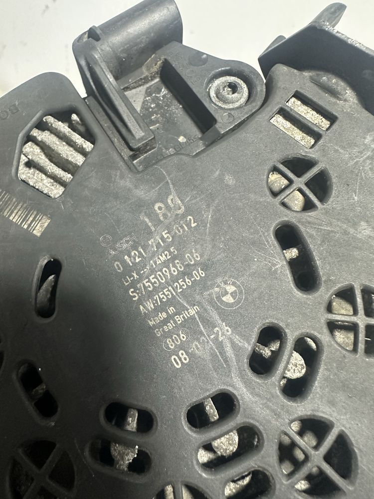 Alternator BMW Seria 3 E90 325i 330i 3.0 benzina N52 N53 | 7551256