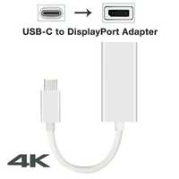 Adaptor convertor USB-C Type C la Displayport pt laptop, telefon 4k