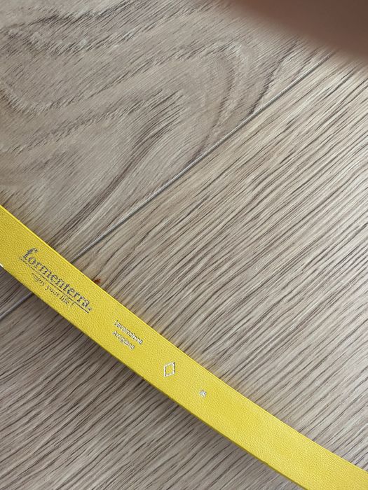 Curea galbena 75 cm