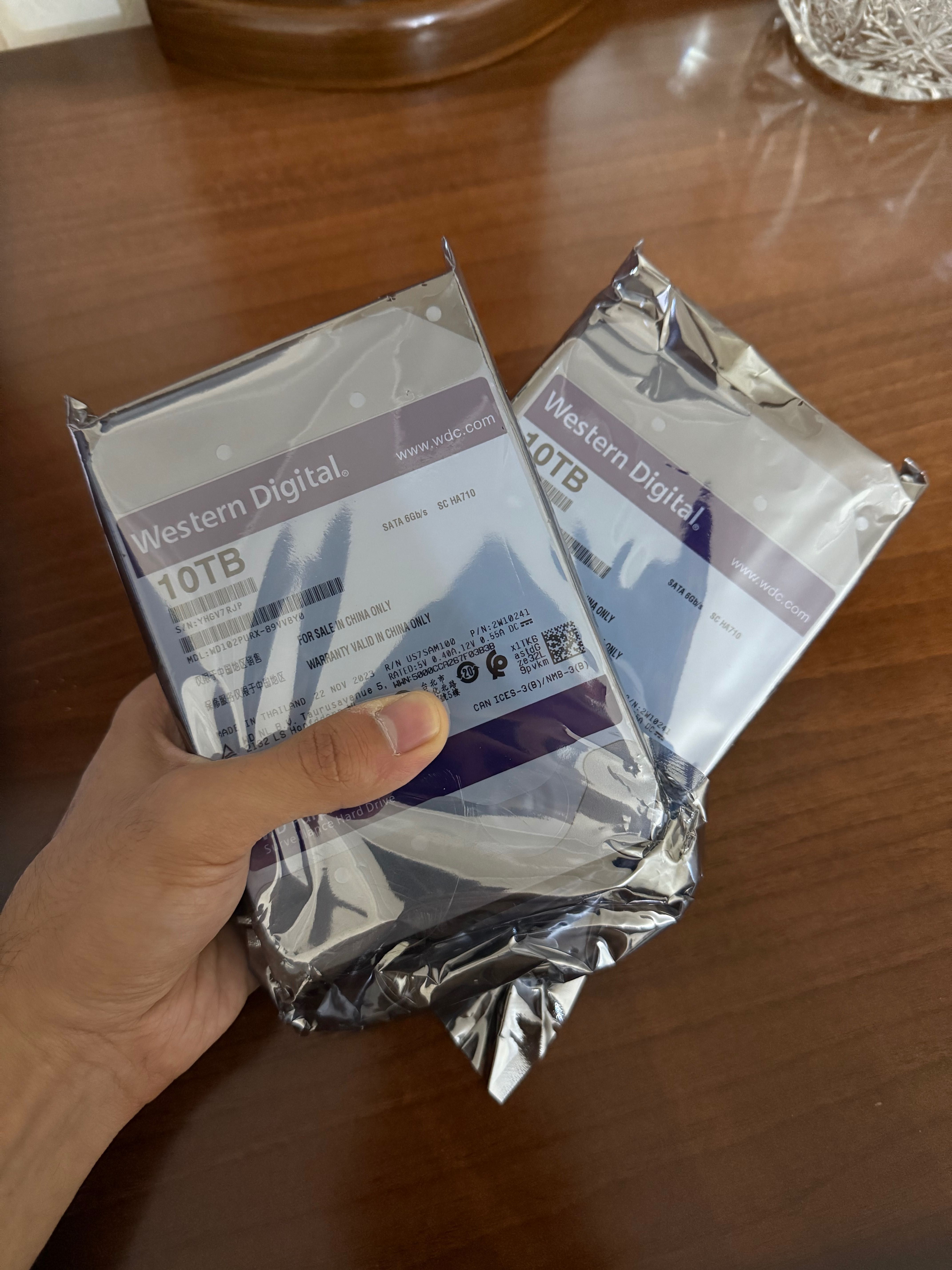 Жесткий диск WD Purple 10T, 14T