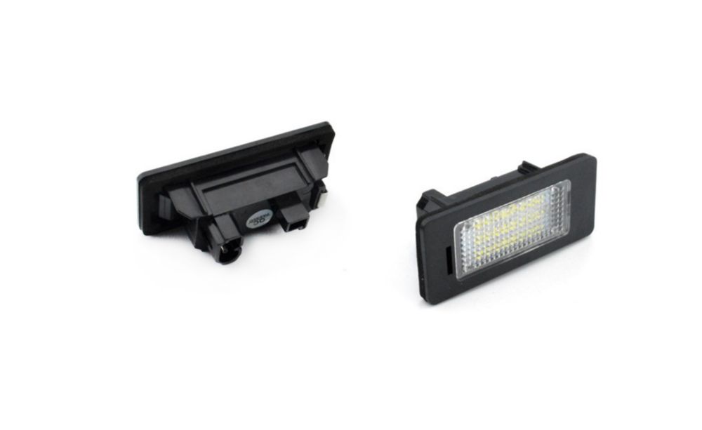 Set lampi nr numar LED BMW E39 E90 E91 E60 E61 E92 E93 E70 E71 X5 X6 F