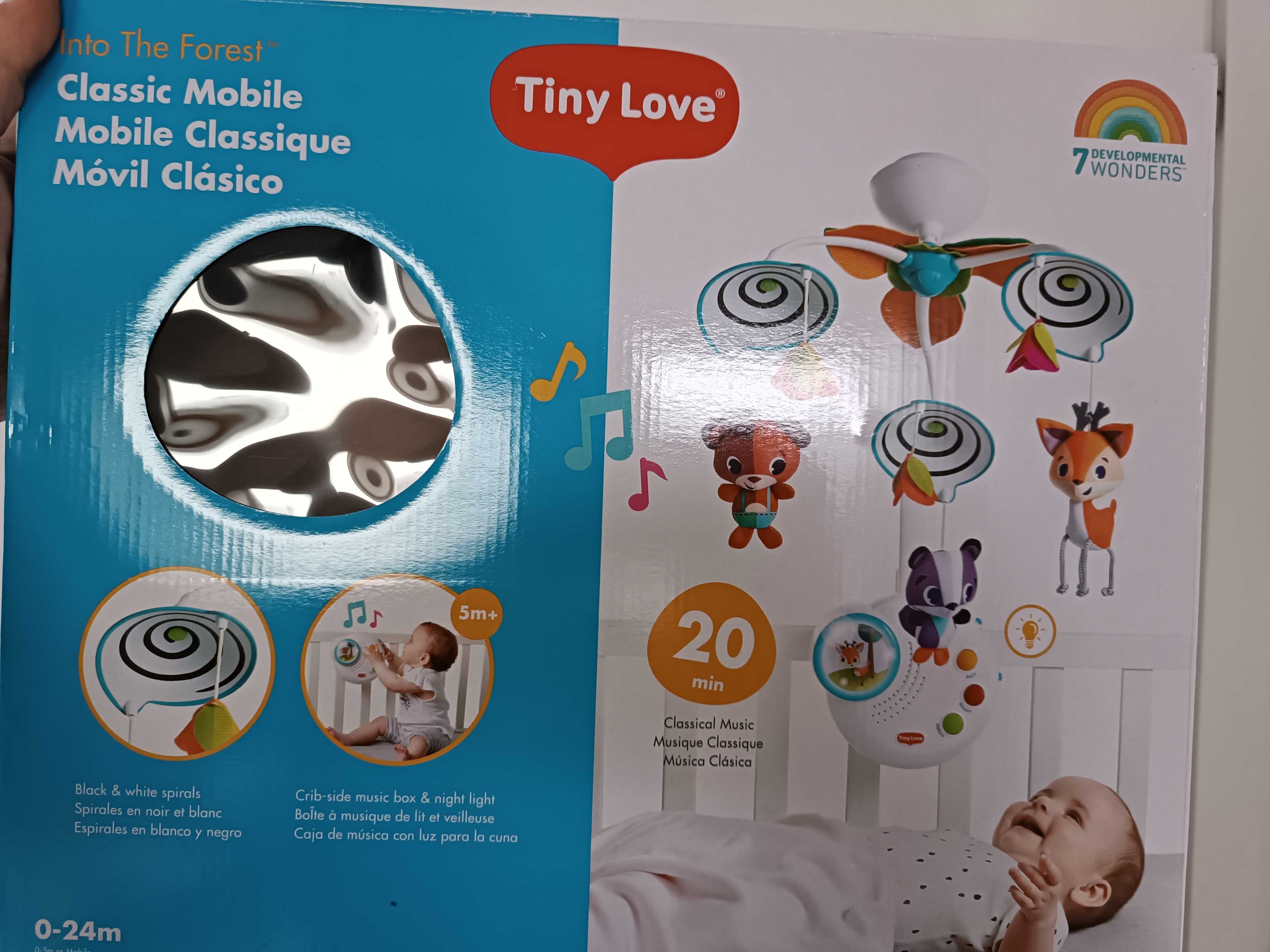 Музикална въртележка 2в1 Tiny Love Classic Into the Forest 0м+