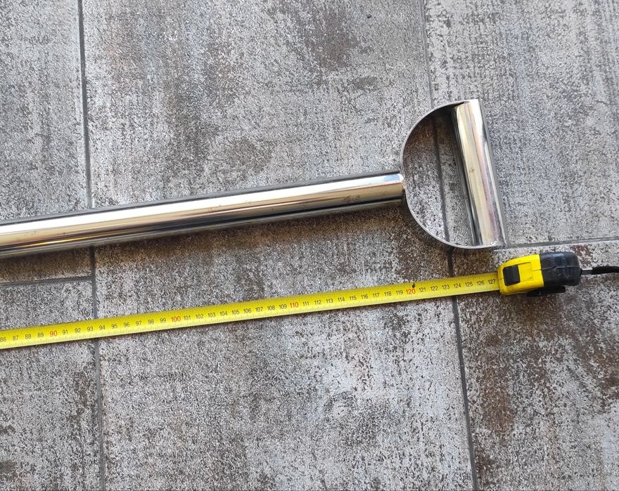 Дръжка, държач за лопата. Тръба от неръждаема стомана Офроуд, off-road